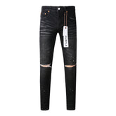 Purple Brand Jeans Pure Cotton High Street Trend #9035